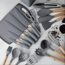 Kit Utensílios de Cozinha Jogo Completo 19 Peças