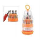 Kit Ferramentas 31 Peças Chaves Torx Philips Reparo Celular Notebook PC Precisão Manutenção Eletrônicos Compacto Portátil
