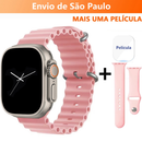 Smartwatch T800 Series 9 Ultra Calculadora Cardíaca Monitoramento Da Frequência Relógio Inteligente