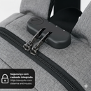 Mochila Executiva para Notebook com Entrada USB Cinza