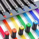 Conjunto De Canetas Marcador Permanente Ponta Dupla 100 Core