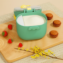 Pote Dosador de Leite em Pó Infantil com Colher Medidora Ver