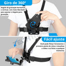 Suporte Peitoral Para Celular e Câmeras