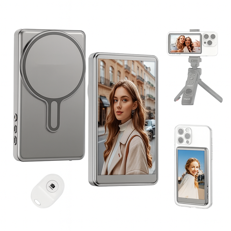 Tela Monitor de Selfie Vlog para Celular