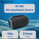 Caixa de Som Portátil Bluetooth USB/ BRASWEI
