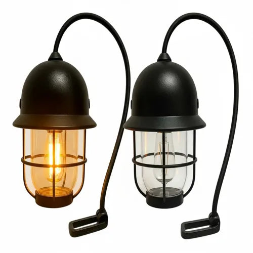 Luminária Retrô com Carregamento USB