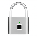 Cadeado Biométrico com Impressão Digital Preto