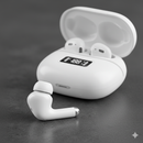 Fone de Ouvido Airpods com Tela LED Branco
