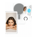 Tela Monitor de Selfie Vlog para Celular Branco