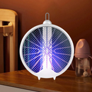 Raquete Elétrica com Luz Ultravioleta Recarregável