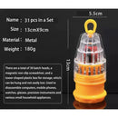 Kit Ferramentas 31 Peças Chaves Torx Philips Reparo Celular Notebook PC Precisão Manutenção Eletrônicos Compacto Portátil