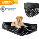 Cama Caminha Pet Cachorro tamanho grande confortável com zíper lavável + almofadinha