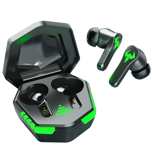 Fone De Ouvido Para Jogo TWS Fones Sem Fio Bluetooth 5.2 Modo Duplo Comutável 8D Stereo Music Game Earbuds Com Microfone