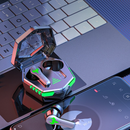 Fone De Ouvido Para Jogo TWS Fones Sem Fio Bluetooth 5.2 Modo Duplo Comutável 8D Stereo Music Game Earbuds Com Microfone