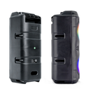 Caixa de som Bluetooth Portátil Com Led RGB Portátil FM USB TWS 30W Para Praia, Festa ou Viagem