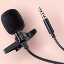 Microfone Lapela Mini JH-043 Clip Semi Profissional 3.5mm Aulas Alta Qualidade ITA-15