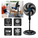 Ventilador Novo Com Ajuste de Altura Ventilador de Pé Suporte - 110v/220v