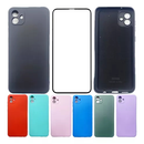 Pelicula Vidro 3D Samsung A06 + Capinha Aveludada Colorida Capa