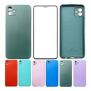 Pelicula Vidro 3D Samsung A06 + Capinha Aveludada Colorida Capa