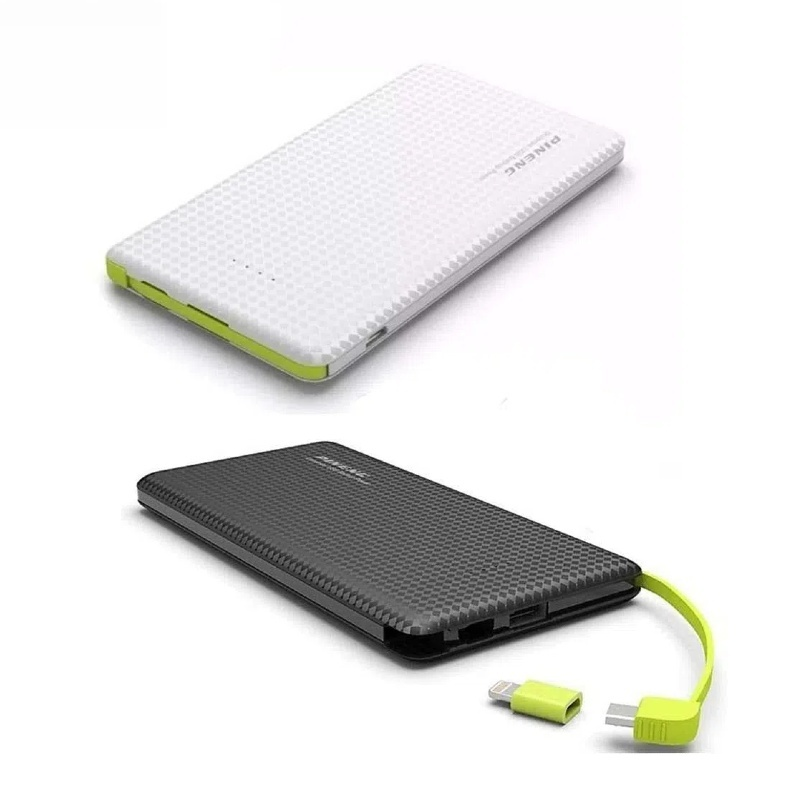 Carregador Portátil Power Bank Bateria 10.000/5000 mah Para iPhone e Android (Cabo V8)