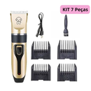 Kit Máquina de Tosar Profissional 11 Peças – Tosador para Cachorros e Gatos, Corte de Pelos Pet