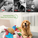 Kit 10 Brinquedos Mordedor Cachorro Filhote Anti Estress Pet Ranger os dentes Limpeza da boca