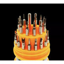 Kit Ferramentas 31 Peças Chaves Torx Philips Reparo Celular Notebook PC Precisão Manutenção Eletrônicos Compacto Portátil