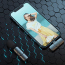 Microfone Lapela Wireless Sem Fio Para iPhone iPad Lightning