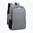 Mochila Executiva para Notebook com Entrada USB Cinza
