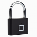 Cadeado Biométrico com Impressão Digital Cinza