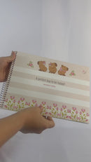 Caderno universitário Espiral 1 matéria Capivara com 80 Folhas - Sortido