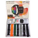 Smart Watch K9 Ultra Pro Max com 7 Pulseiras