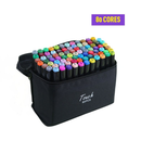 100/120/168 peças conjunto de canetas hidrográficas duplas especializadas para pintura