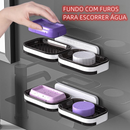 Saboneteira 1/2 Camada Caixa De Sabão Para Banheiro Com Suporte Favourite