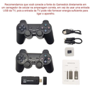 Videogame Stick 10mil 2 Controles Sem Fio Console Portatil Jogos Retro Antigo