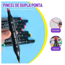 100/120/168 peças conjunto de canetas hidrográficas duplas especializadas para pintura