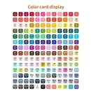 100/120/168 peças conjunto de canetas hidrográficas duplas especializadas para pintura