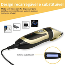 Kit Máquina de Tosar Profissional 11 Peças – Tosador para Cachorros e Gatos, Corte de Pelos Pet