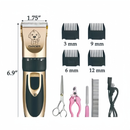 Kit Máquina de Tosar Profissional 11 Peças – Tosador para Cachorros e Gatos, Corte de Pelos Pet