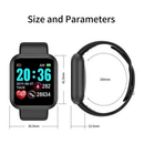 Smartwatch D20 - Relógio Inteligente y68 Esportivo Bluetooth Android/iOS - Com foto Na Tela