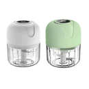 Mini Processador de Alimentos USB 250ml 3 Laminas Triturador Alho Portatil Moedor Eletrico Cebola Trituador de Alimentos