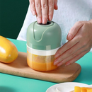 Mini Processador de Alimentos USB 250ml 3 Laminas Triturador Alho Portatil Moedor Eletrico Cebola Trituador de Alimentos